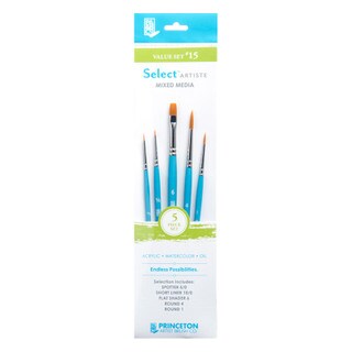 Select Artiste Mixed Media Paint Brush - Value Set #15