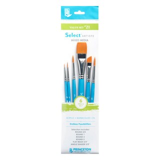 Select Artiste Mixed Media Paint Brush - Value Set #21