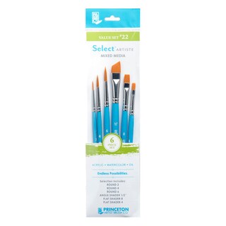 Select Artiste Mixed Media Paint Brush - Value Set #22