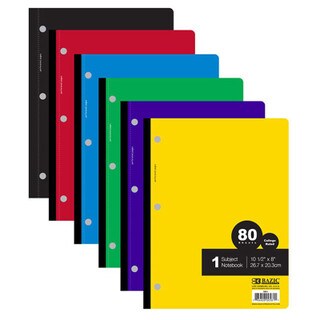 Bazic 1 Subject Wireless Notebook