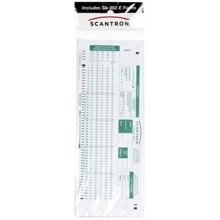 882-E Scantron 6-Pack