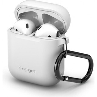 Spigen AirPods Silicone Case - White