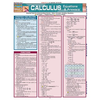 Barchart Calculus Equations & Answers