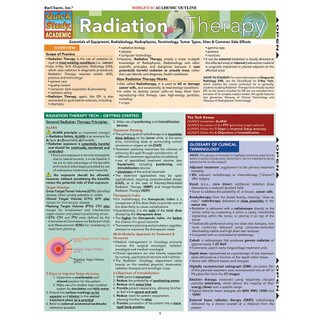 Barcharts Radiation Therapy