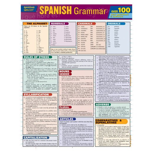 Barcharts Spanish Grammar