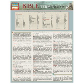 Barcharts Bible Terminology