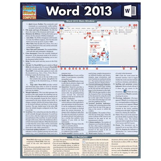 Barcharts Word 2013
