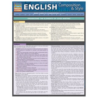 Barcharts English Composition & Style
