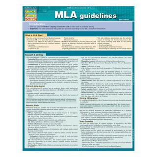 Barcharts MLA Guidelines