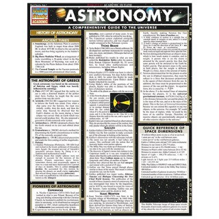 Barcharts Astronomy