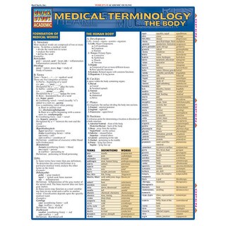 Barcharts Medical Terminology The Body