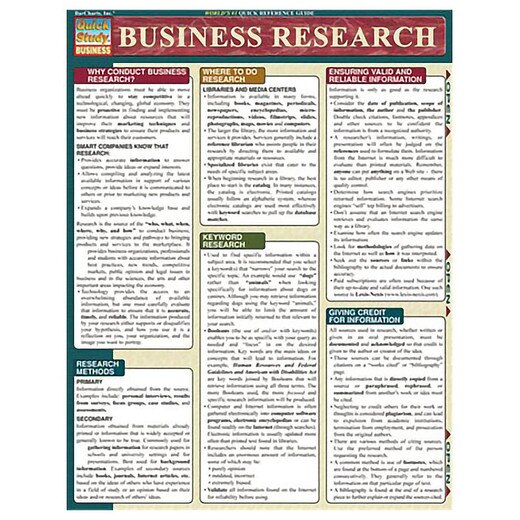 Barcharts Business Research