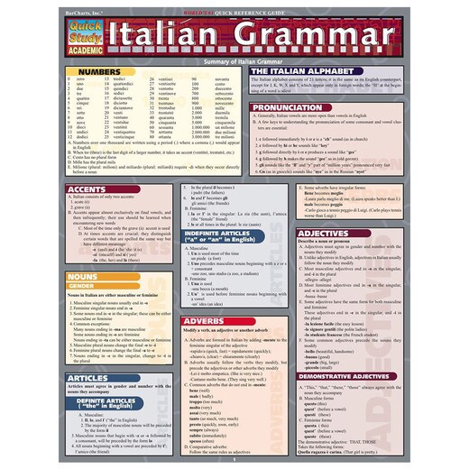 Barcharts Italian Grammar