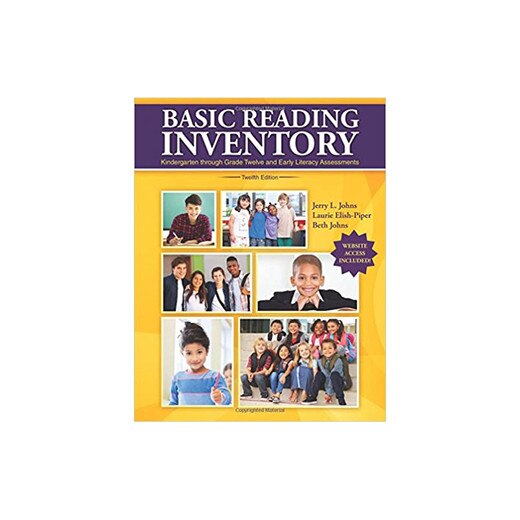 BASIC READING INVENTORY-W/STUD.WORD.