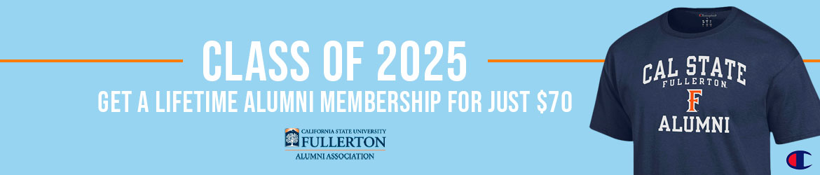 Get a lifetime Alumni Association membership for just $70.