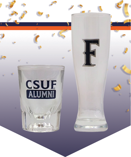 Shot glass & pilsner