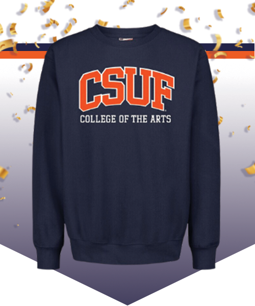 Navy bue crewneck sweatshirt