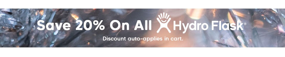 Save 20% on all Hydro Flask. Discount auto-applies in cart.