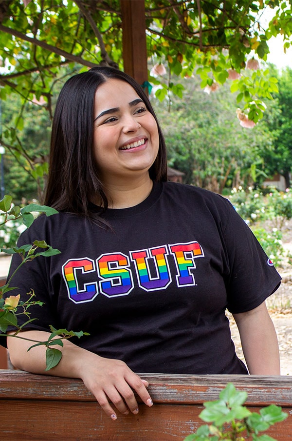 CSUF Block Pride Tee