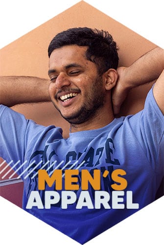 Student wearing men's apparel