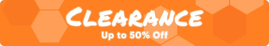 Clearance up to 50% off