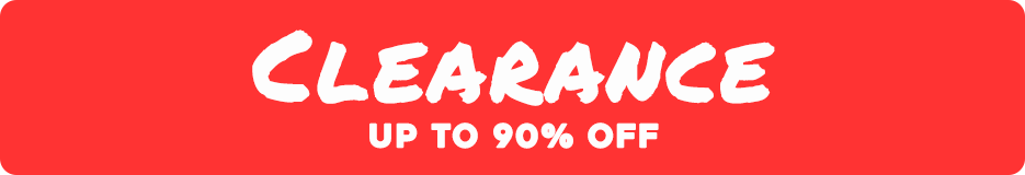 Clearance up to 90% off