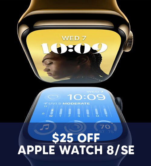 25% off Apple Watch Series 8/SE